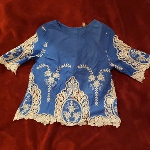 Cutout blouse